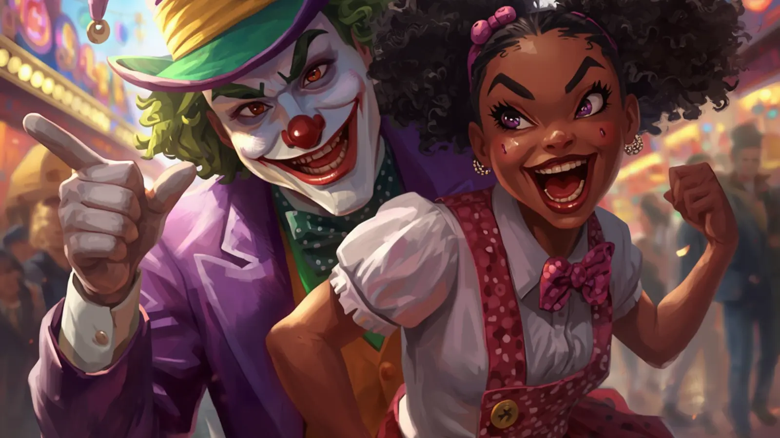 joker with hat