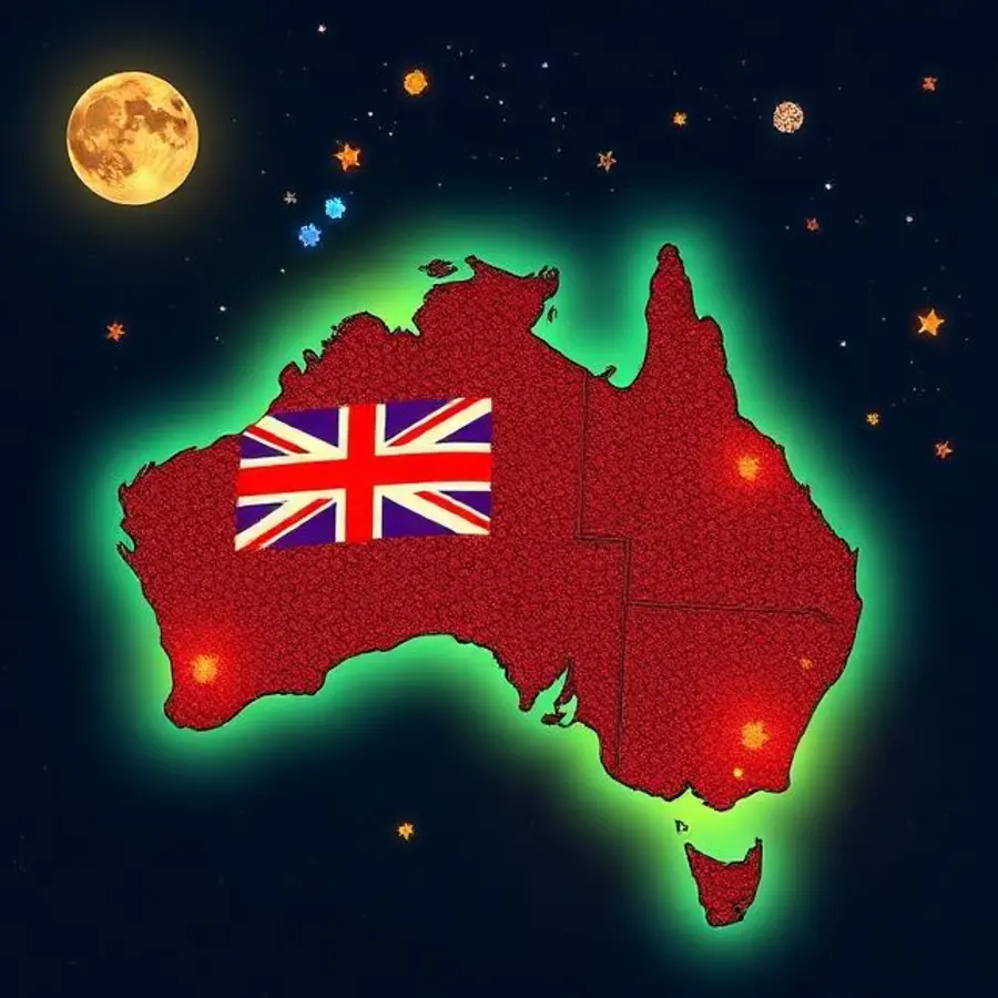 how to make australia in infinite craft