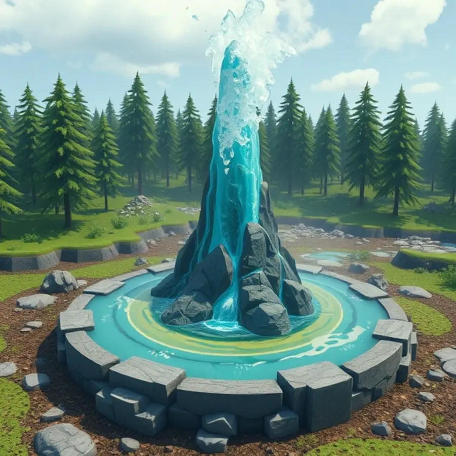 how to make geyser in infinite craft